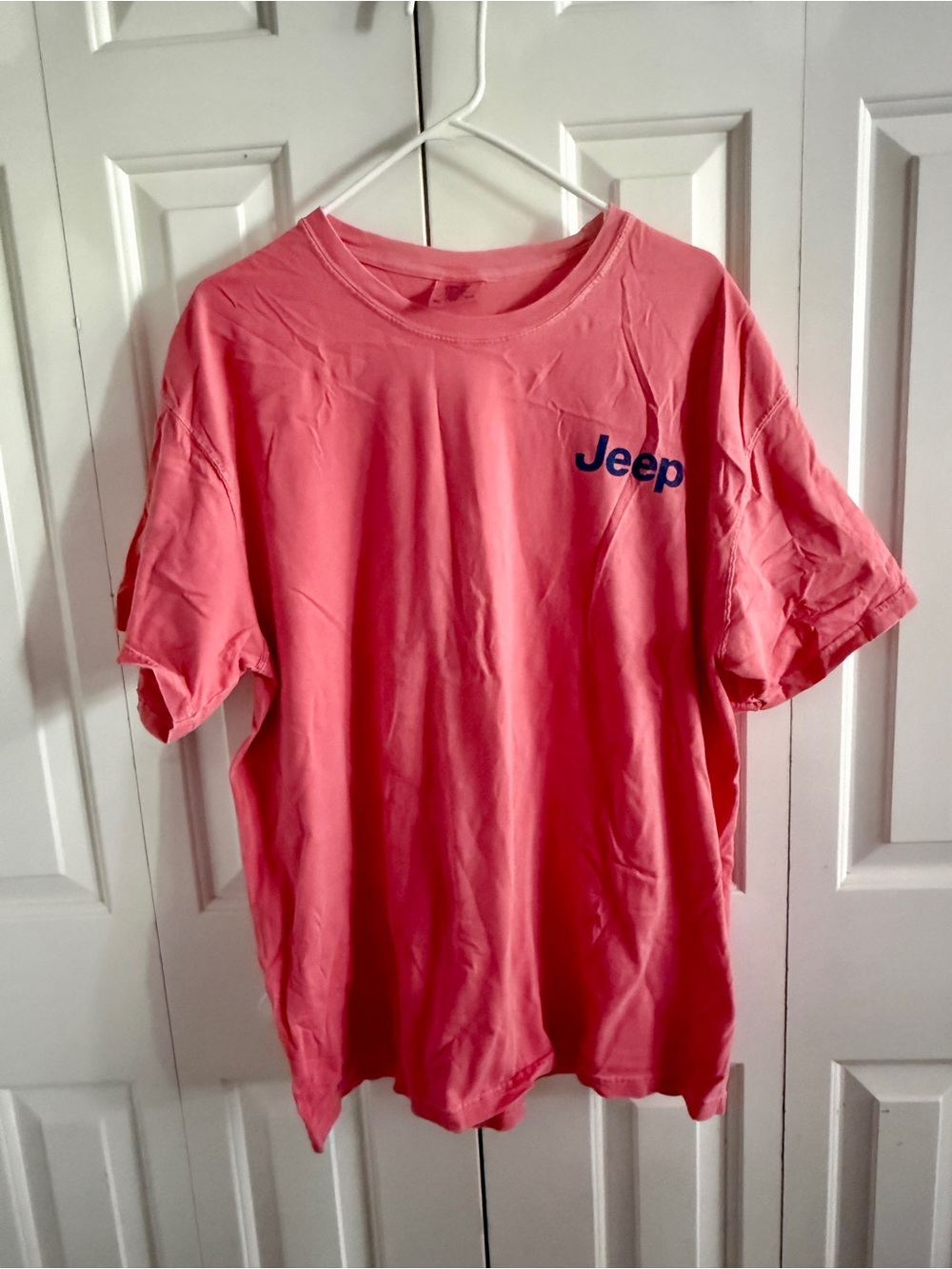 Comfort Colors Coral Pink Crewneck Tee